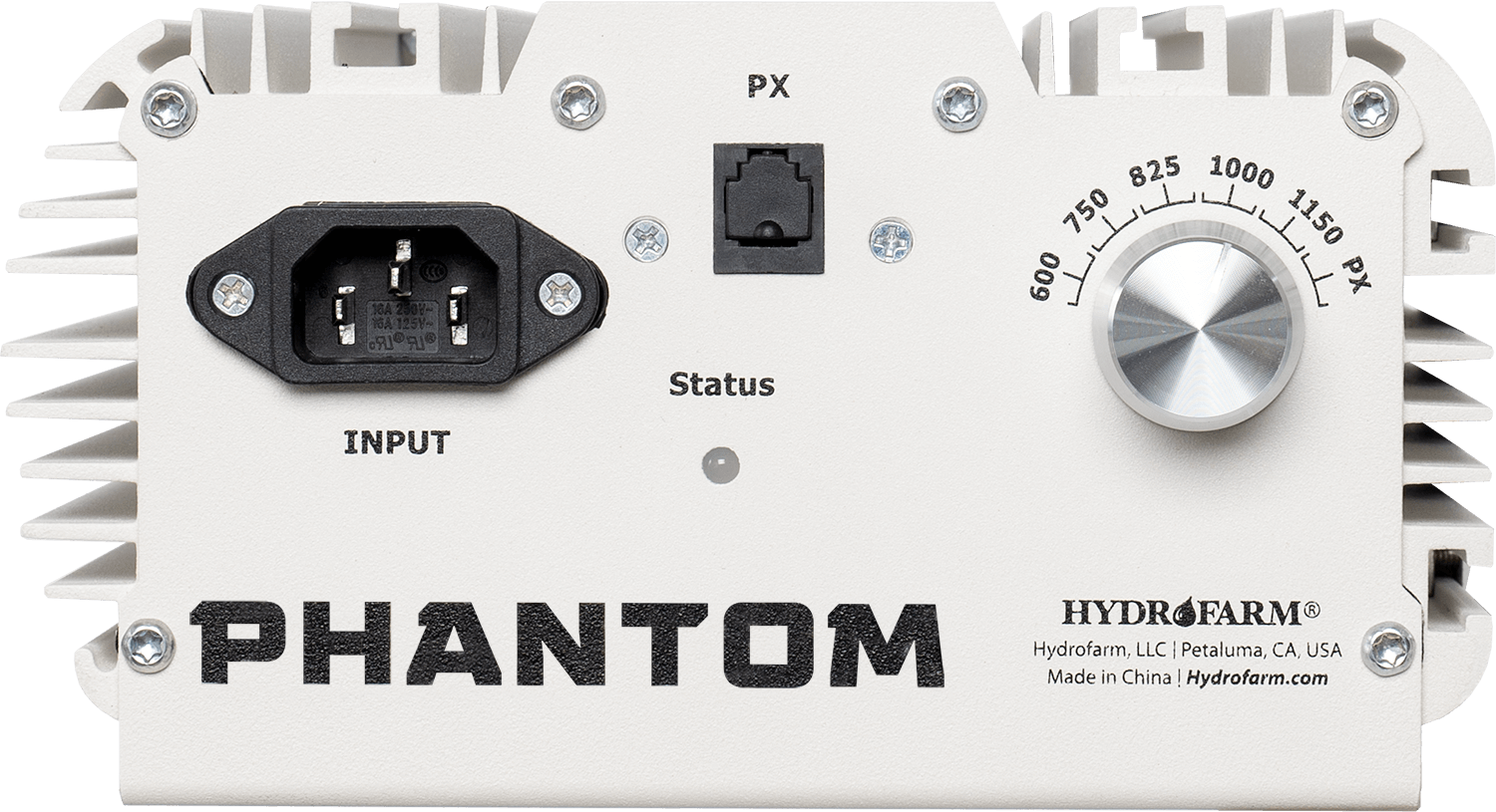 Phantom DE 1000 LP System Input Panel